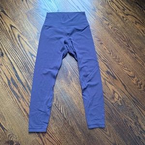 Lululemon Align Leggings, Size 6, Plum